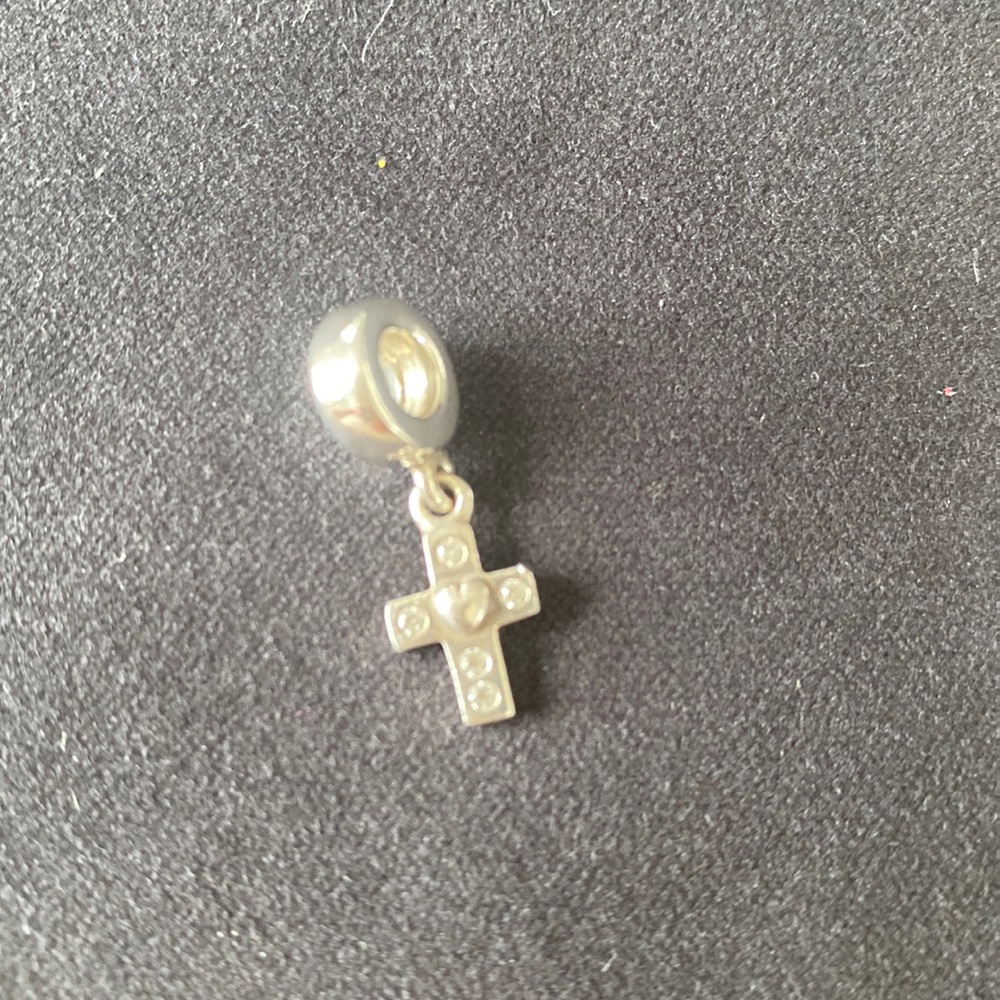 Pandora cross charm